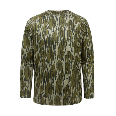 Mossy Oak Youth Tibbee Long Sleeve Camo Shirt Original Bottomland