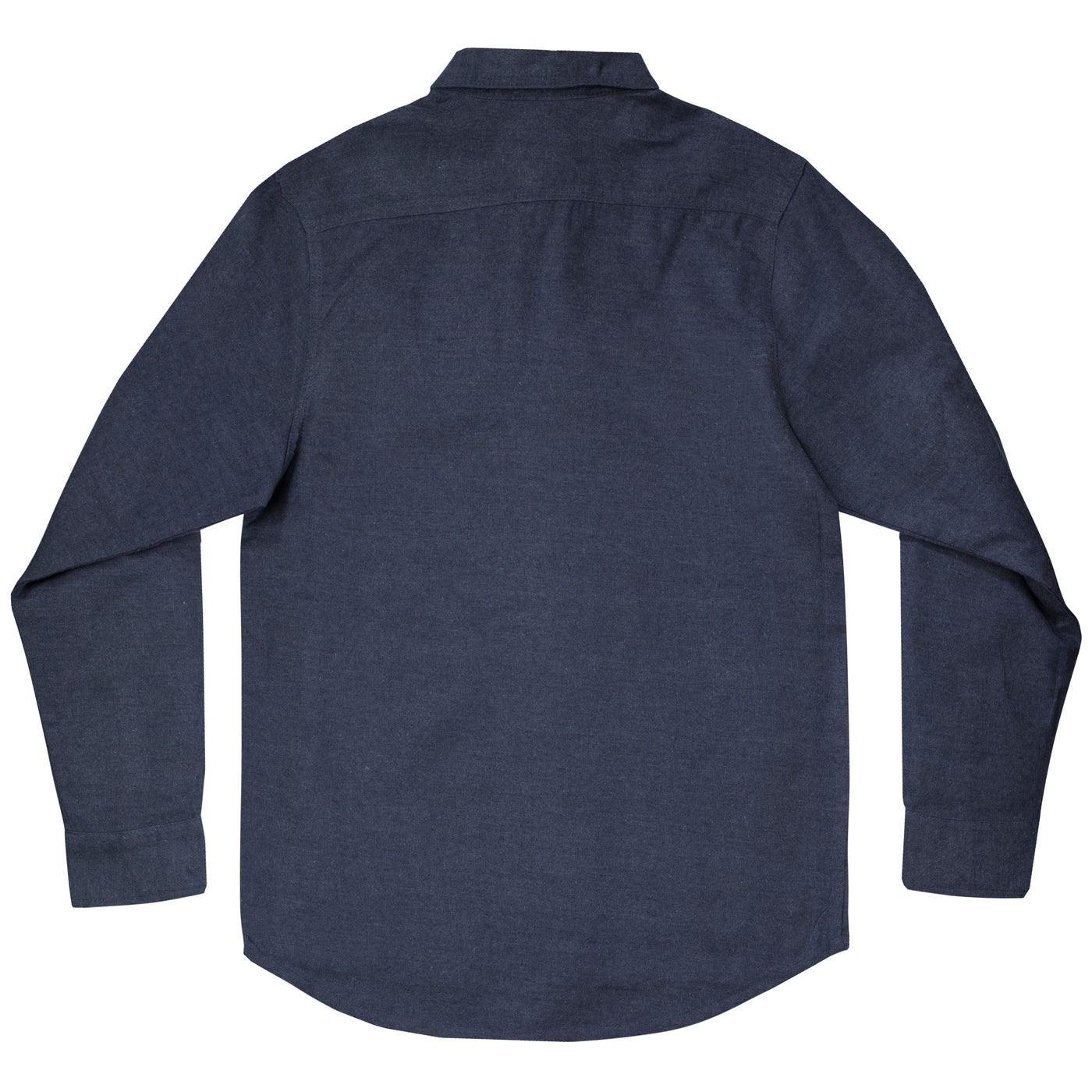 Mossy Oak Men's Flannel Shirt Dress Blue Back