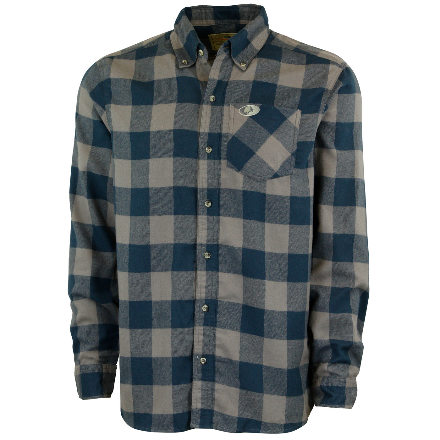 Mossy Oak Men's Thermal Lined Plaid Flannel Shirt
