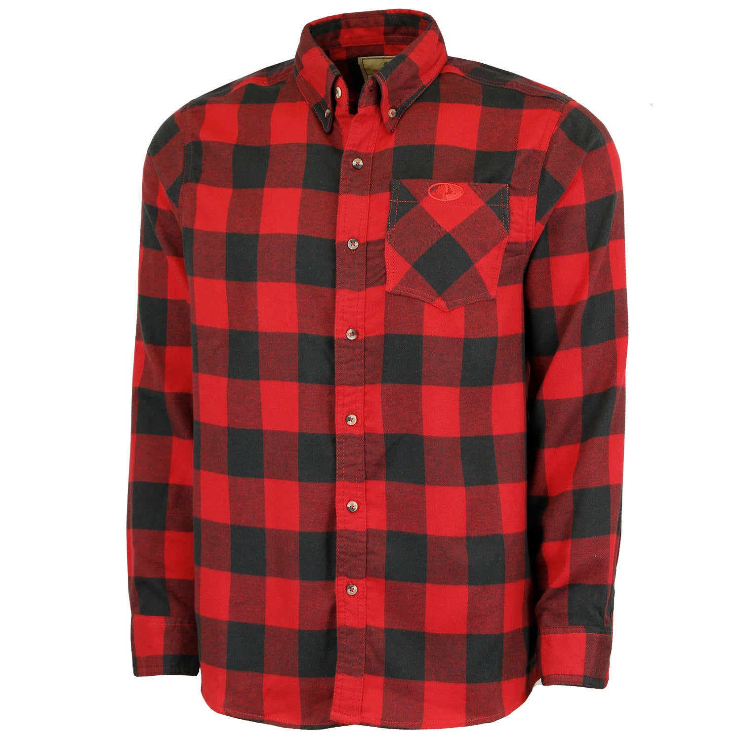 Men's Long Sleeve Hooded Shirt Plaid Tee Casual Baggy Button T-shirts Hoodie
