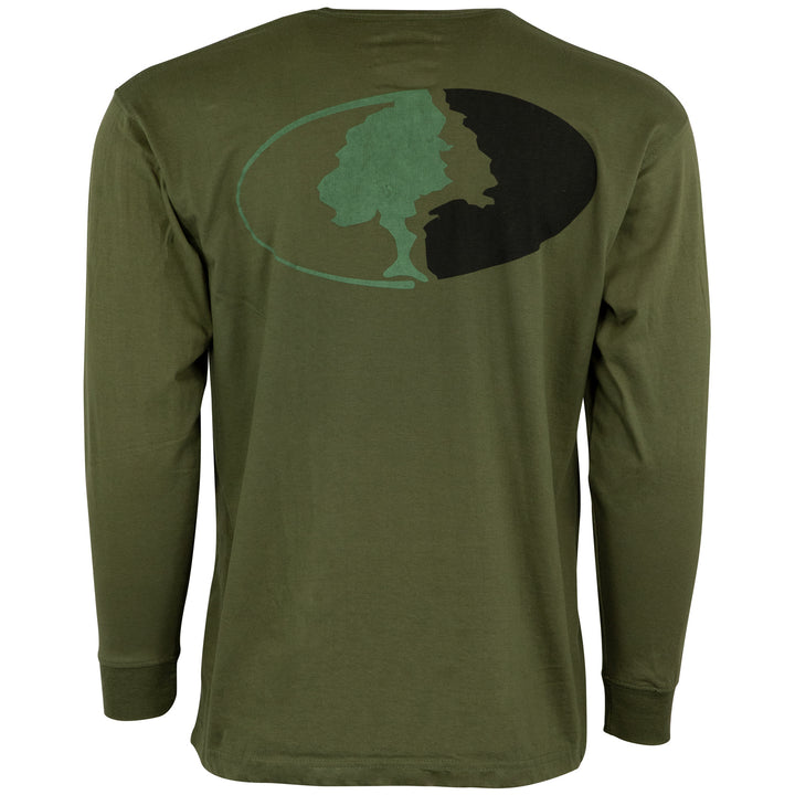 Mossy Oak Long Sleeve Traditional Logo Tee The Mossy Oak Store