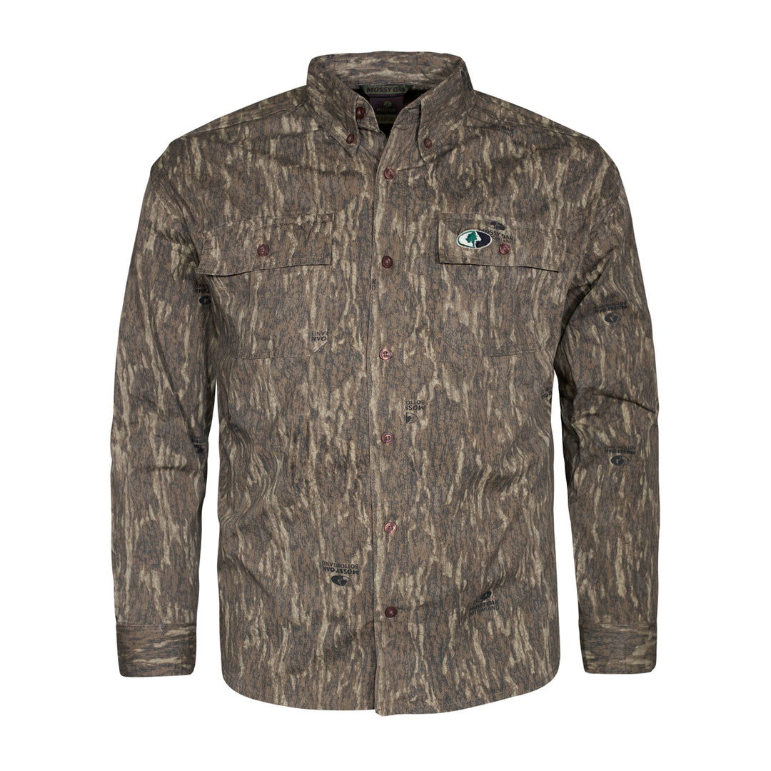 Mossy Oak Cotton Mill Flex Shirt Mossy Oak Cotton Mill Flex Shirt