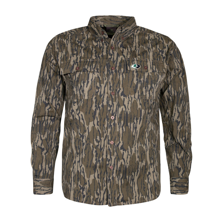 Mossy Oak Cotton Mill Flex Shirt