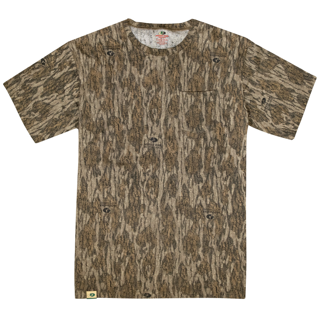 World Famous Sports Mossy Oak Country DNA L/S Pocket Tee