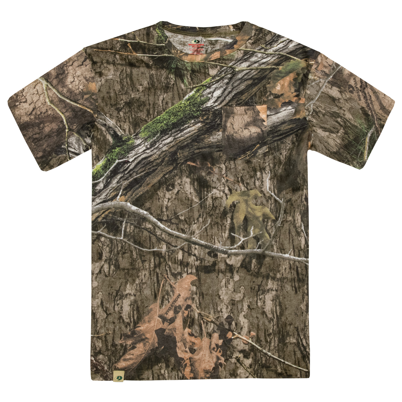 Mossy Oak Cotton Mill Short Sleeve Camo Tee Country DNA