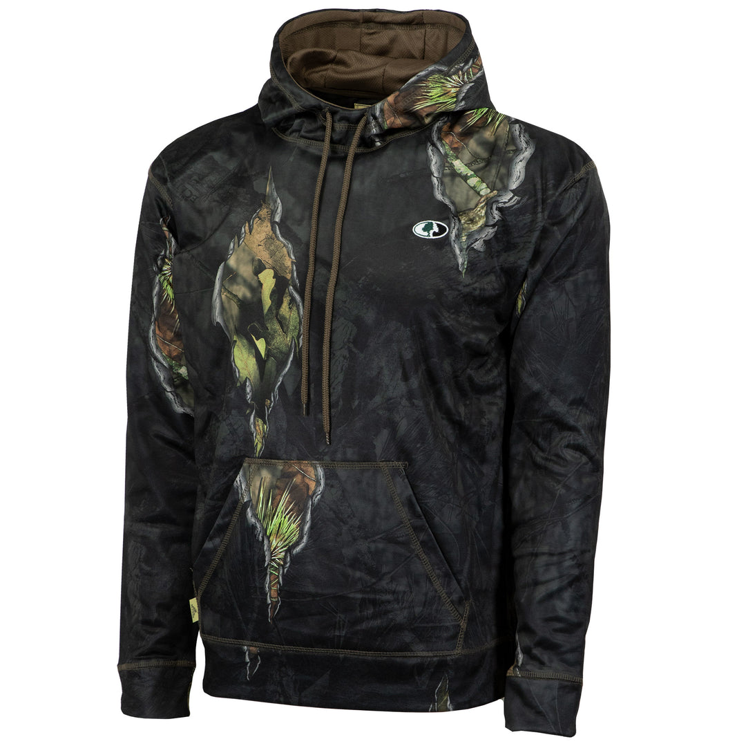 Black mossy oak hoodie best sale