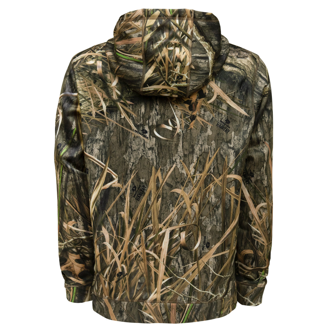 Fleece Brown Camo Hoodie Performance Fleece Hoodie – The Mossy Oak