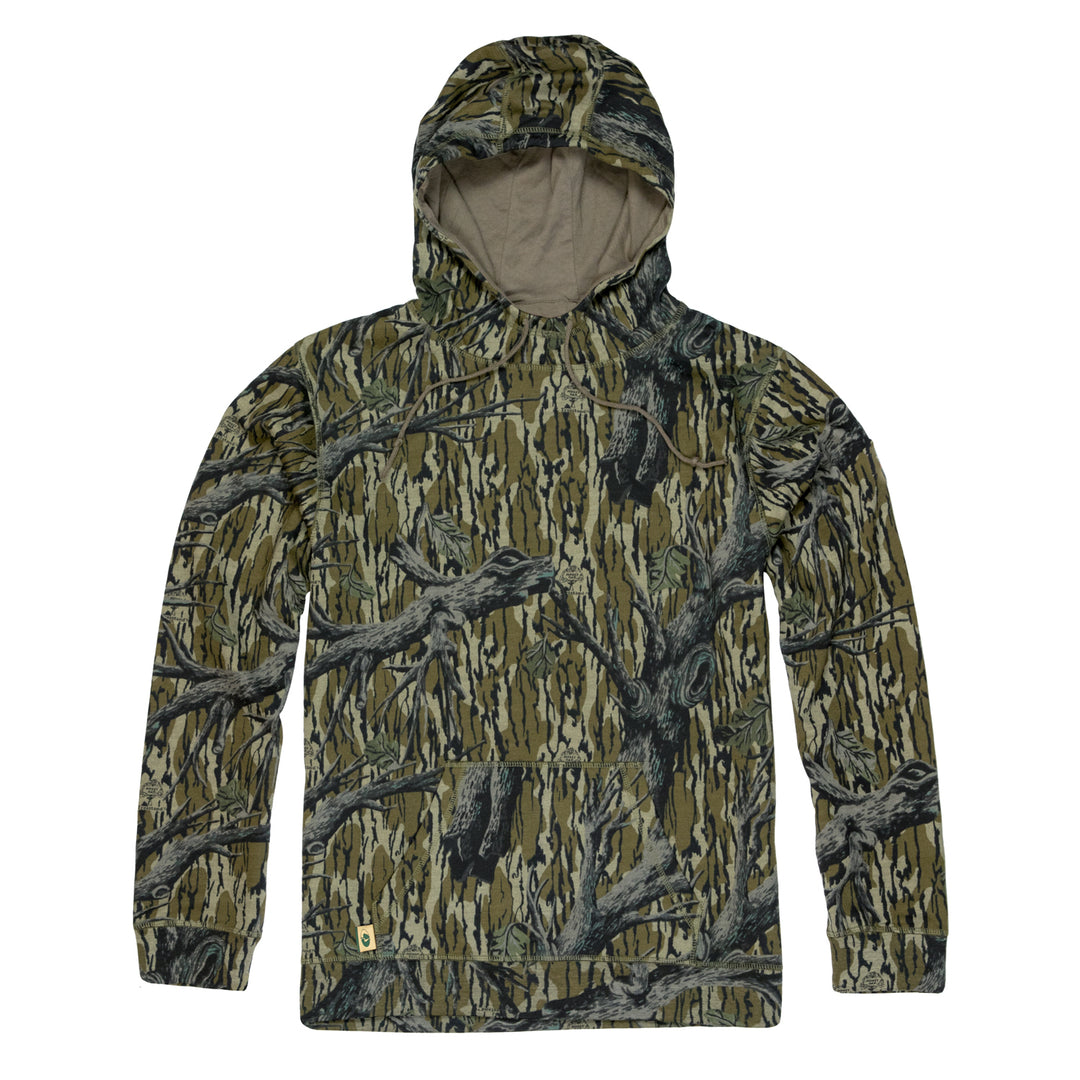 Mossy Oak Mens Camo Hunting Hoodie Vintage