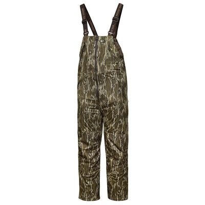 Mossy Oak Men’s Waterproof Breathable Insulated Bib Overall Original Bottomland Front