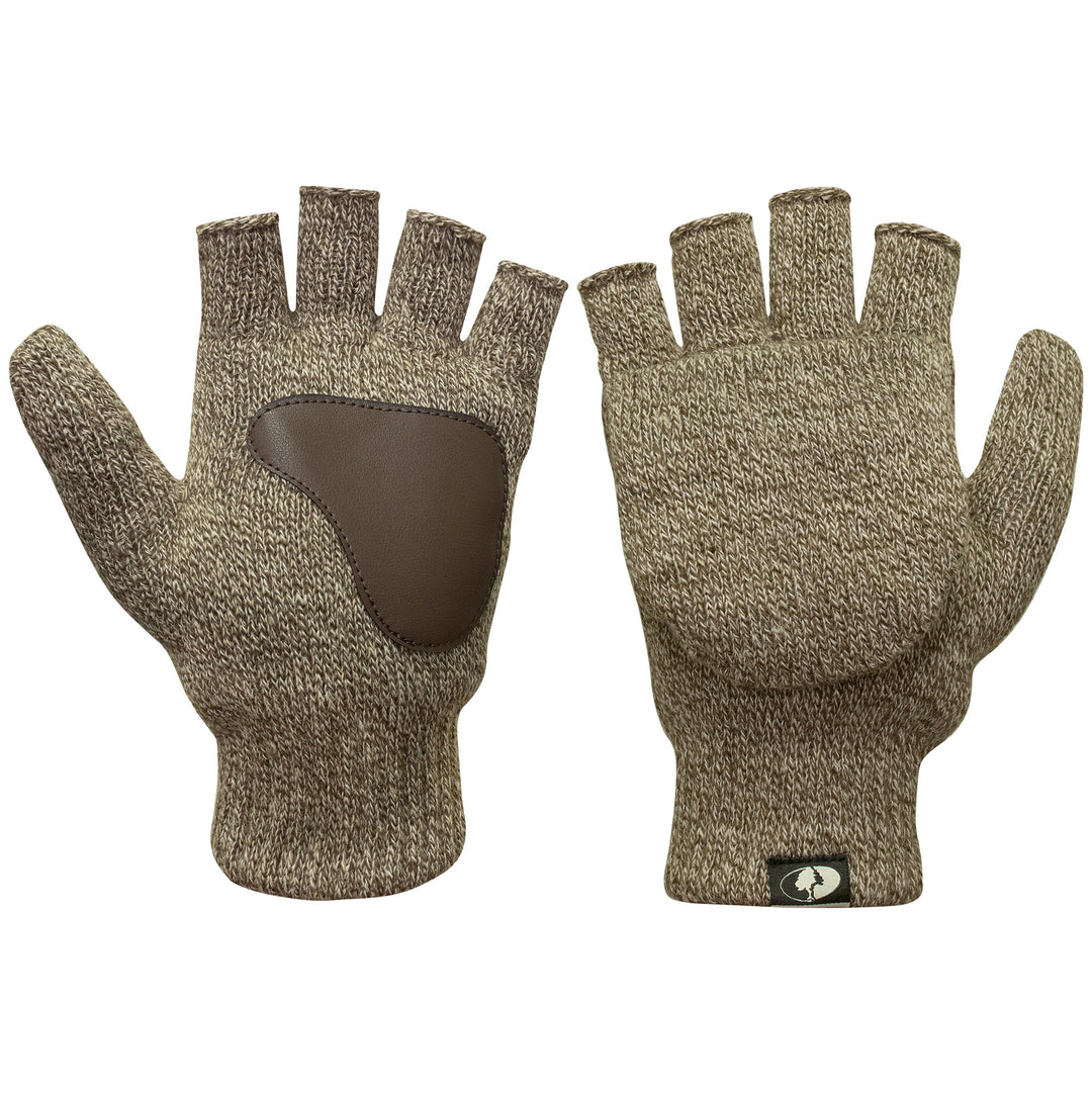 Wool Fingerless Gloves Best Wool Hunting Gloves Mossy Oak Knit Glo