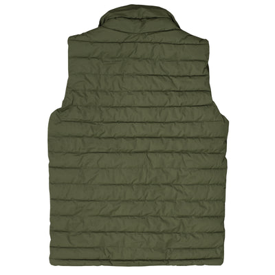 Mossy Oak Men's Solid Puffer Vest Duffel Bag Back