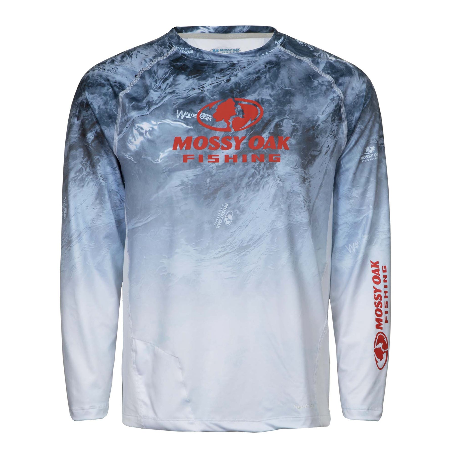 Tidal Breeze Red, White & Blue Long Sleeve Shirt – The Mossy Oak Store