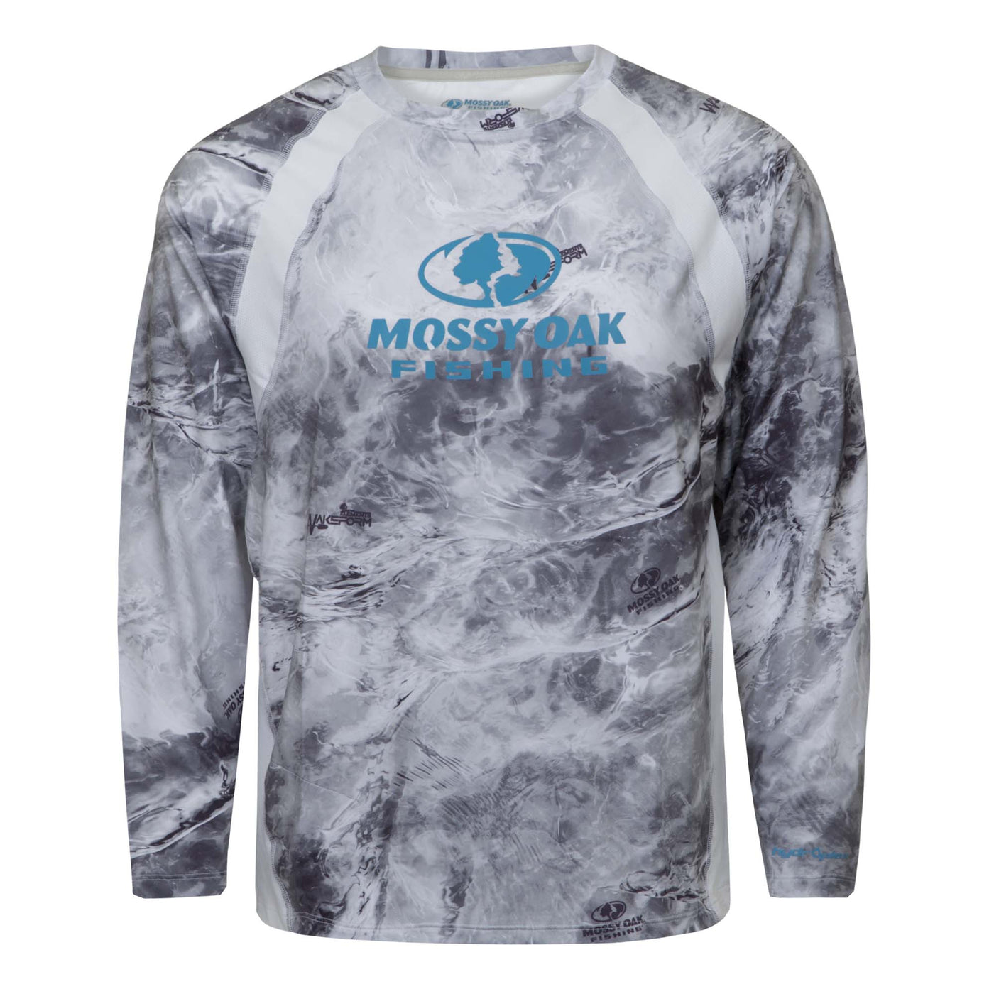 Mossy Oak Fishing Elements Logo Long Sleeve Shirt