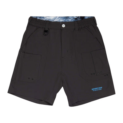 Mossy Oak Men's XTR Fishing Shorts Charcoal Front