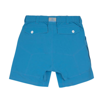 Mossy Oak Men's XTR Fishing Shorts MO Blue Back