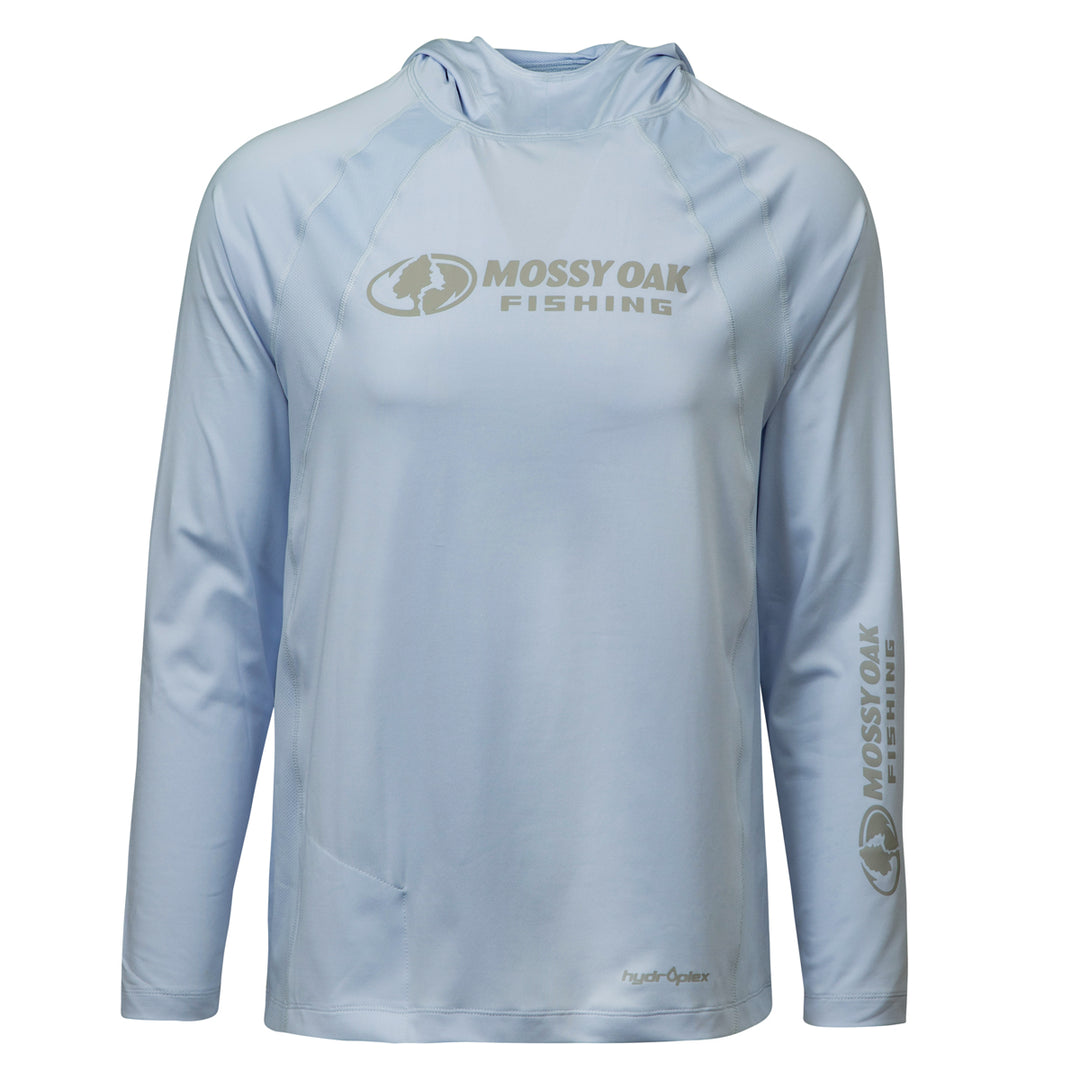 Men's UPF 50+ Long Sleeve Sun Shirt With Mask - Fishing, Hiking Rash Guard, Cooling & Breathable