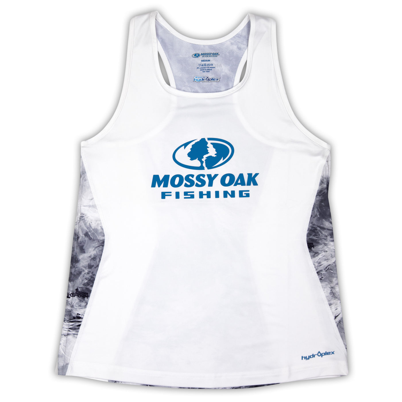 Mossy Oak Fishing Women's Sandbar Tank Brilliant White Front