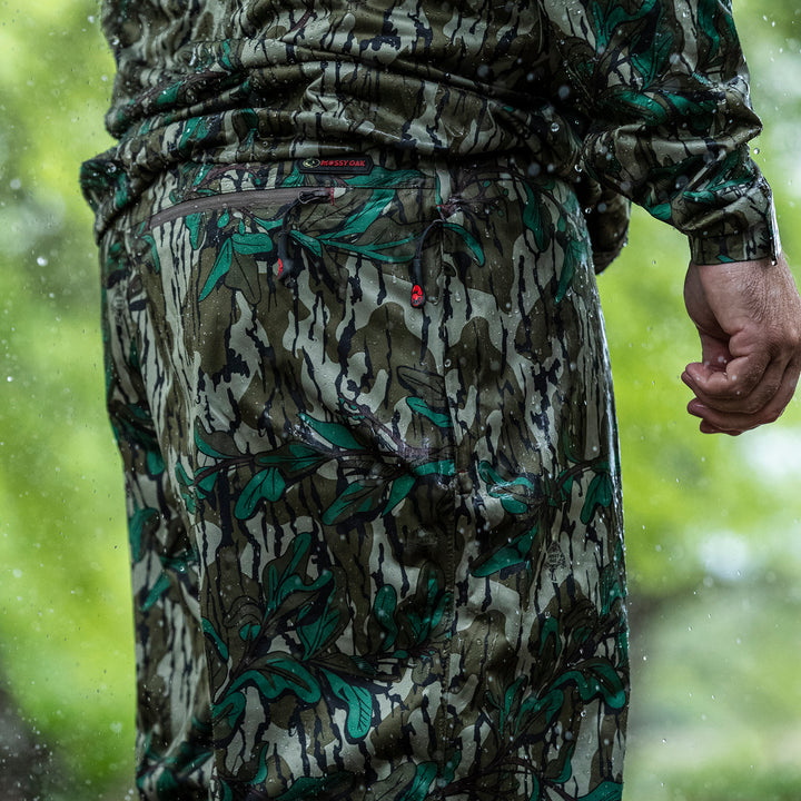 Fashion camouflage rain pants