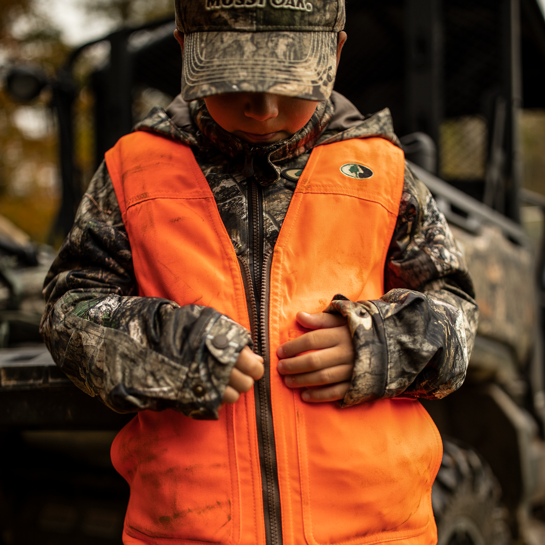 Mossy oak orange hunting vest hotsell