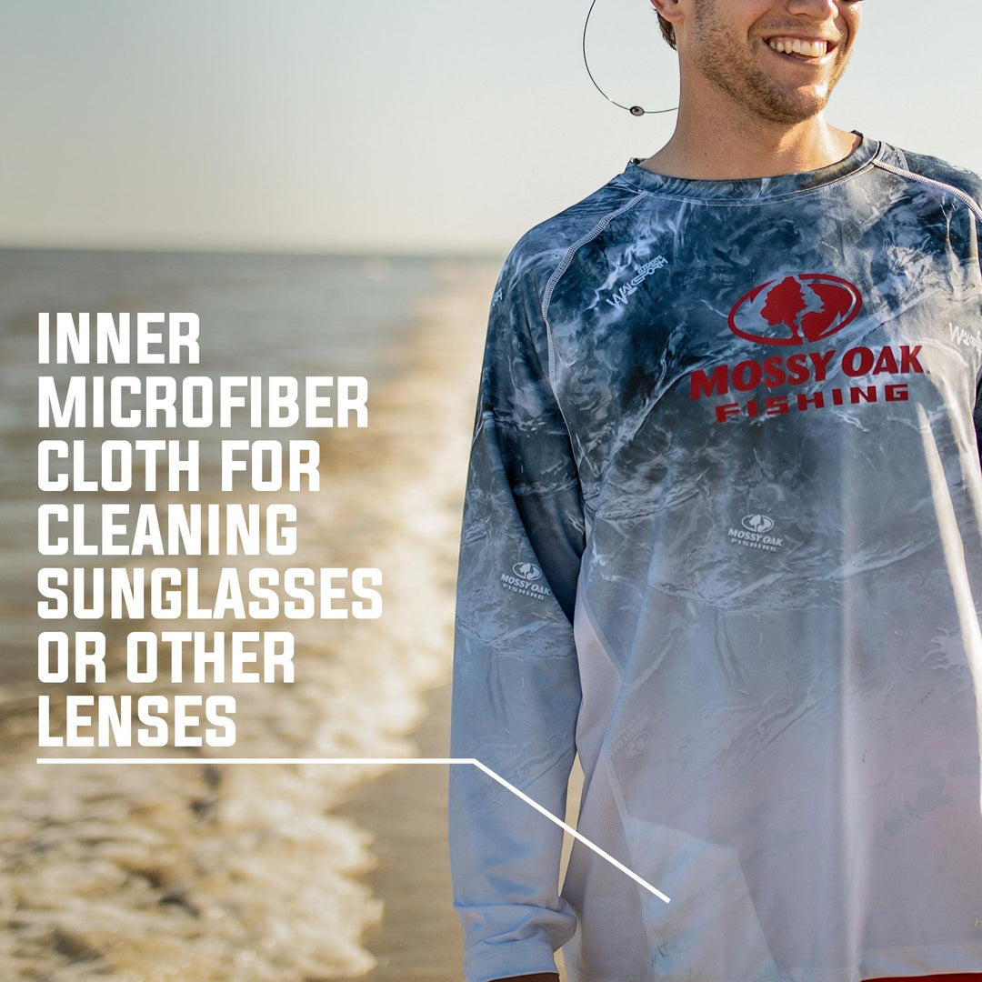 Tidal Breeze Red, White & Blue Long Sleeve Shirt – The Mossy Oak Store