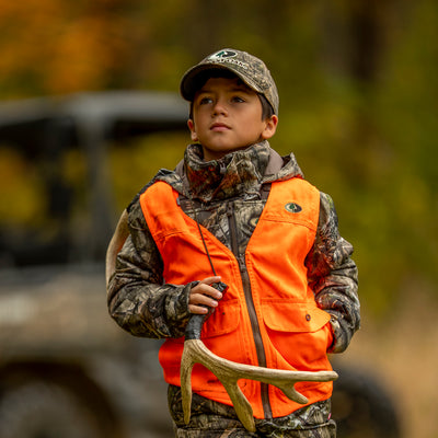 Mossy Oak Youth Orange Hunting Vest