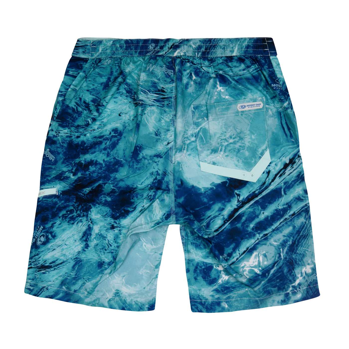Mossy Oak Men's Standard Fishing Shorts Quick Dry Flex, Charcoal