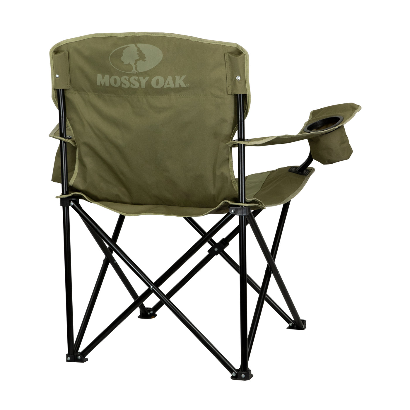 Mossy Oak Deluxe Folding Camping Chair Bark Back