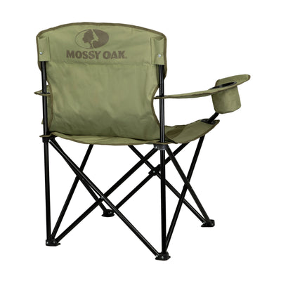 Mossy Oak Deluxe Folding Camping Chair Dirt Back