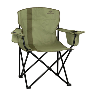 Mossy Oak Deluxe Folding Camping Chair Dirt Front