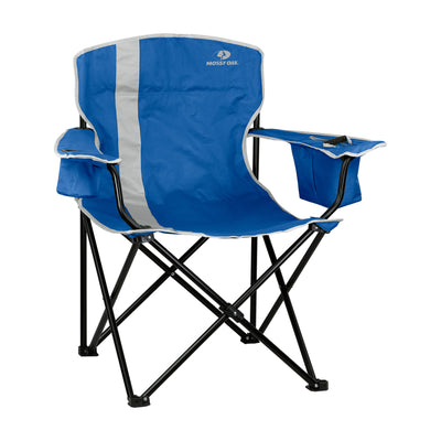 Mossy Oak Deluxe Folding Camping Chair Royal Front