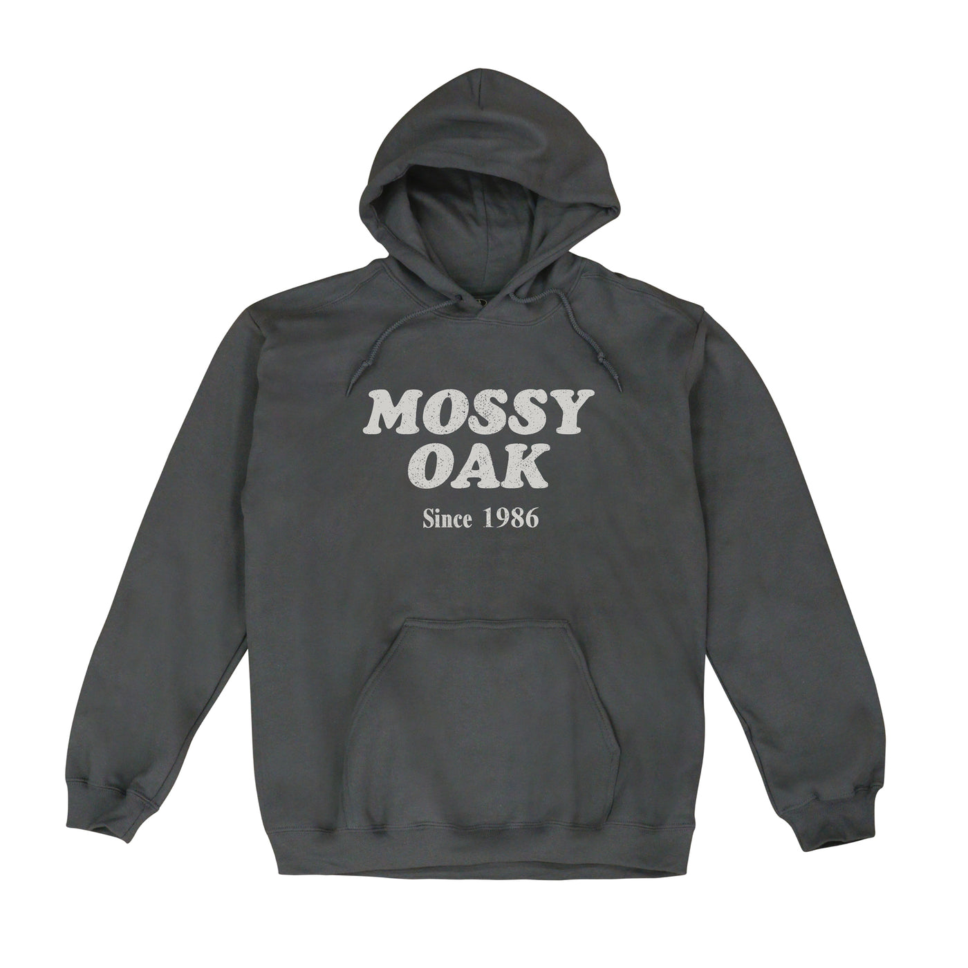 Mossy Oak Est 1986 Hoodie Charcoal