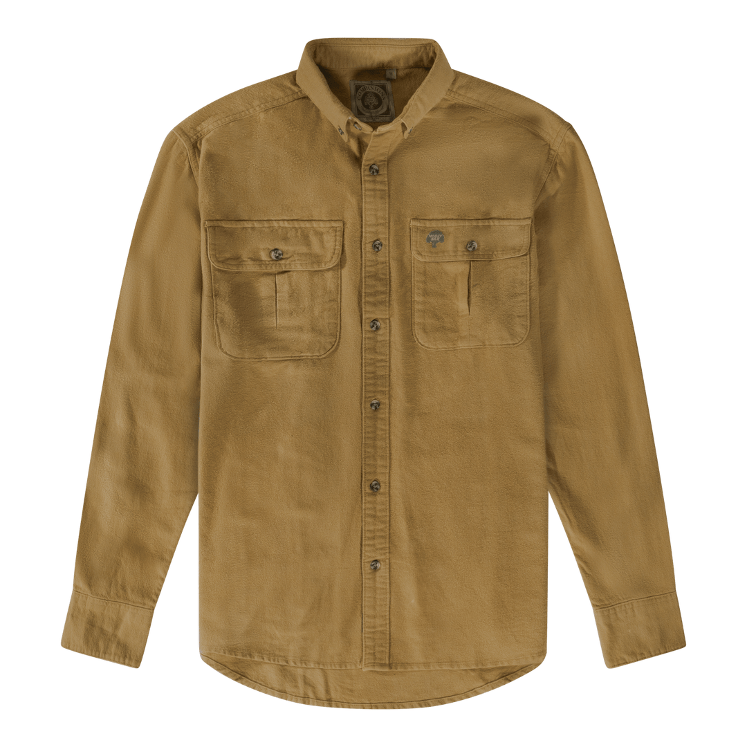 STRONG×SHOOP MOHAIR SHIRT BROWN