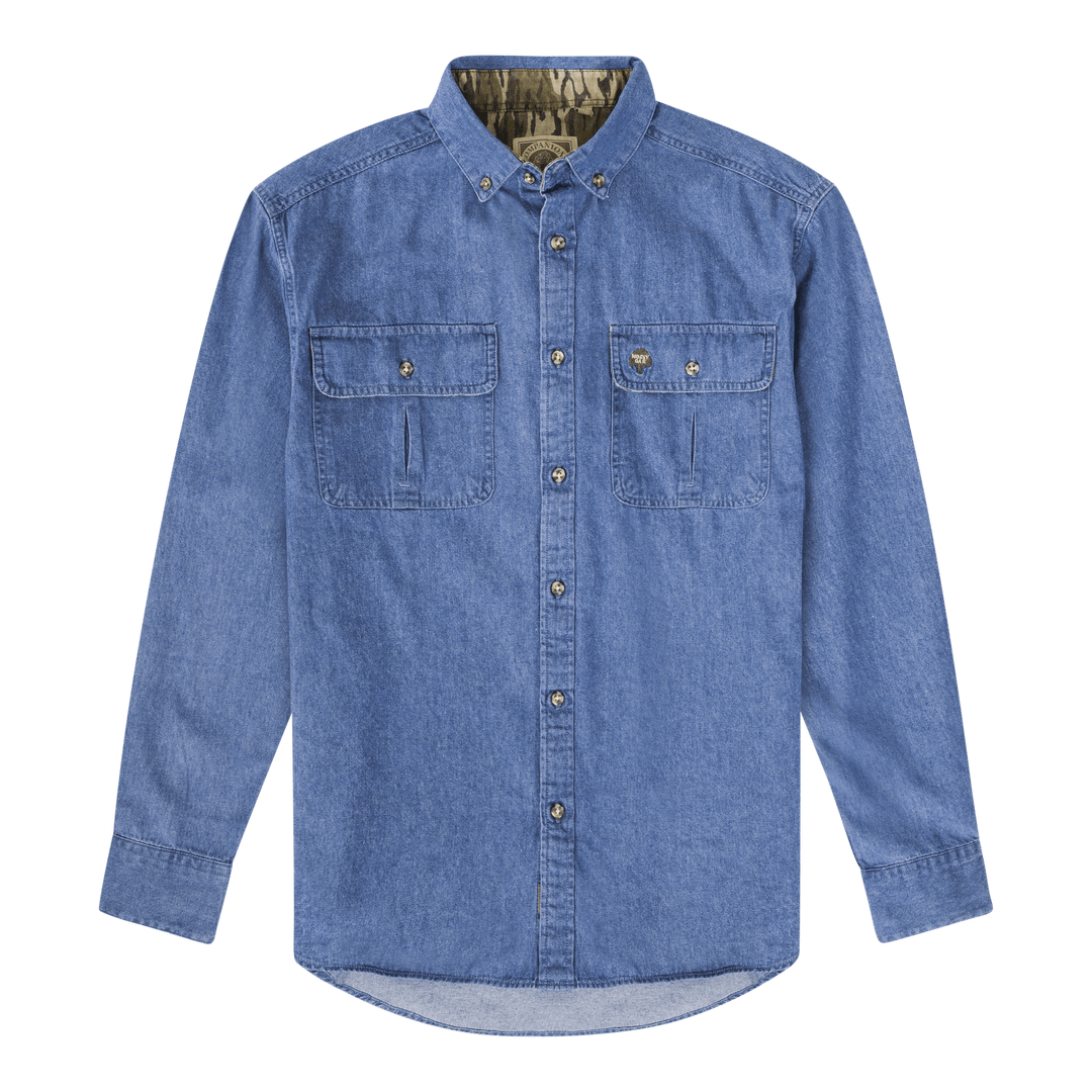 Denim Dirt Shirt – The Mossy Oak Store