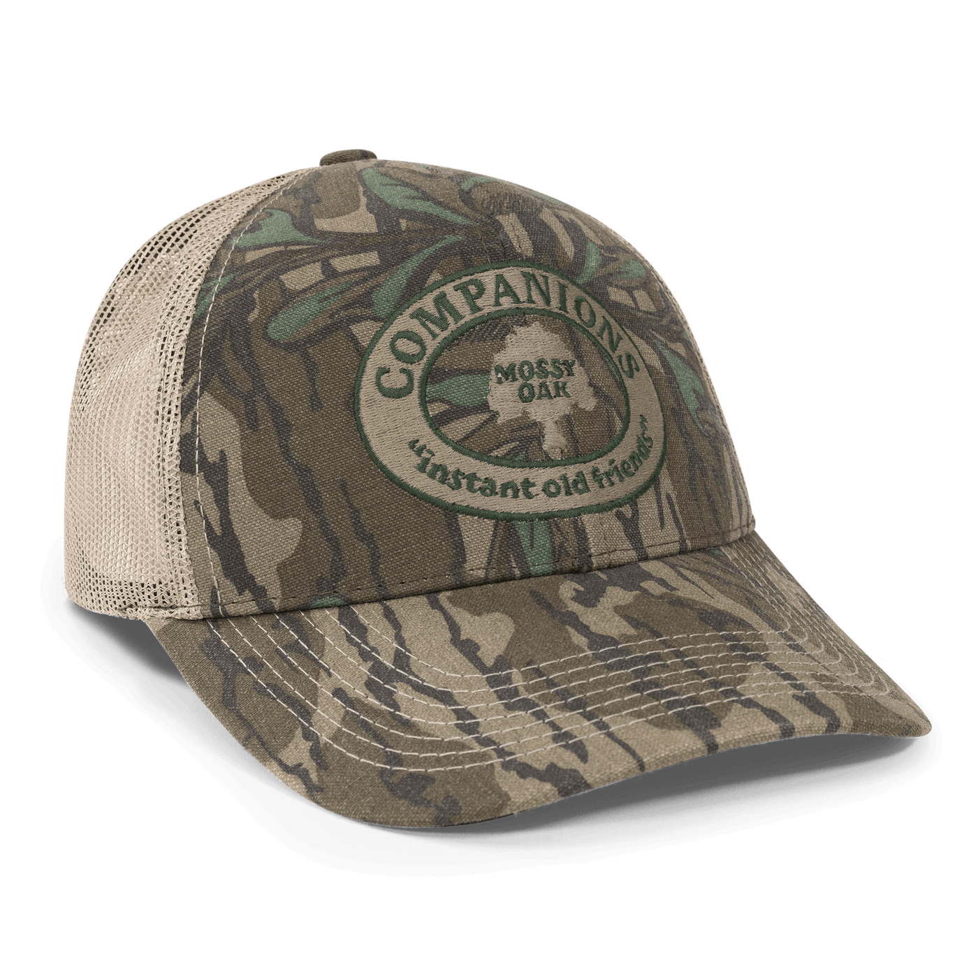 Companions Icon Trucker 6-Panel Hat – The Mossy Oak Store