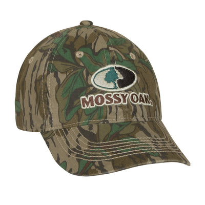 Mossy Oak Structured Camo Hat Greenleaf