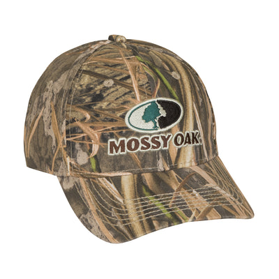 Mossy Oak Structured Camo Hat Shadow Grass Habitat
