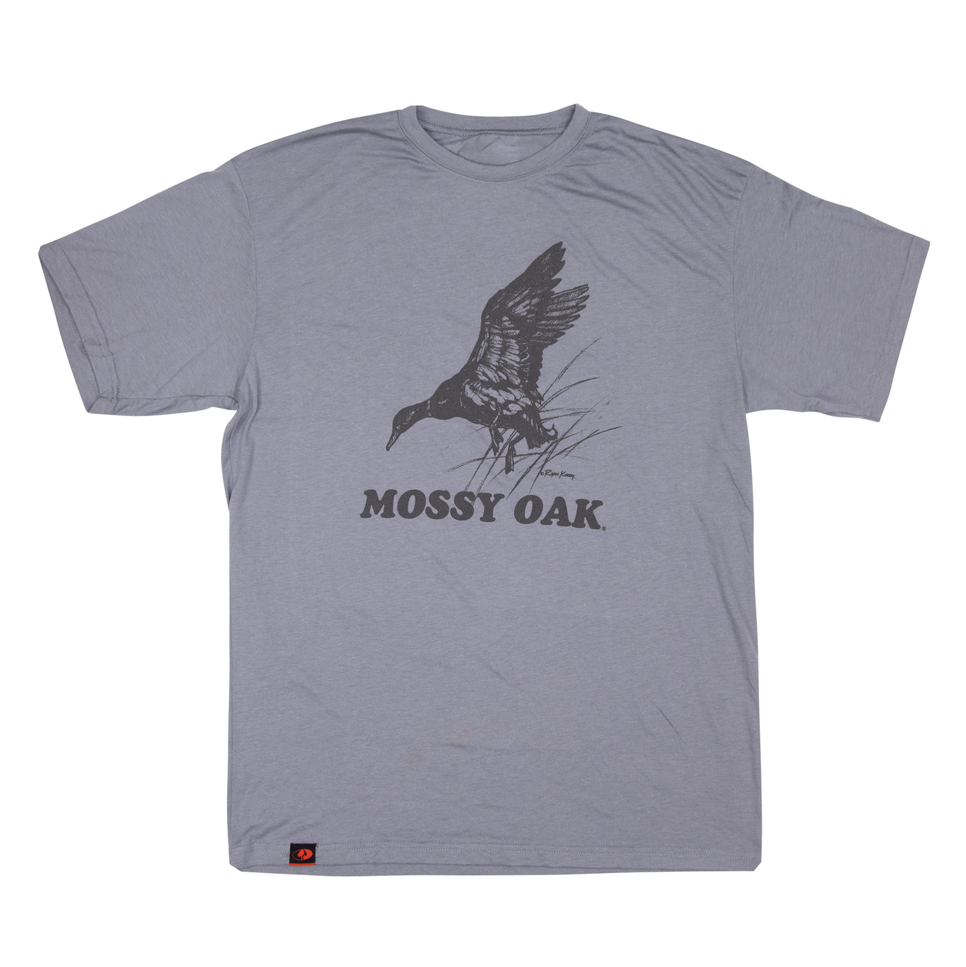 Mossy Oak Ryan Kirby Mallard Short Sleeve Tee Quicksilver