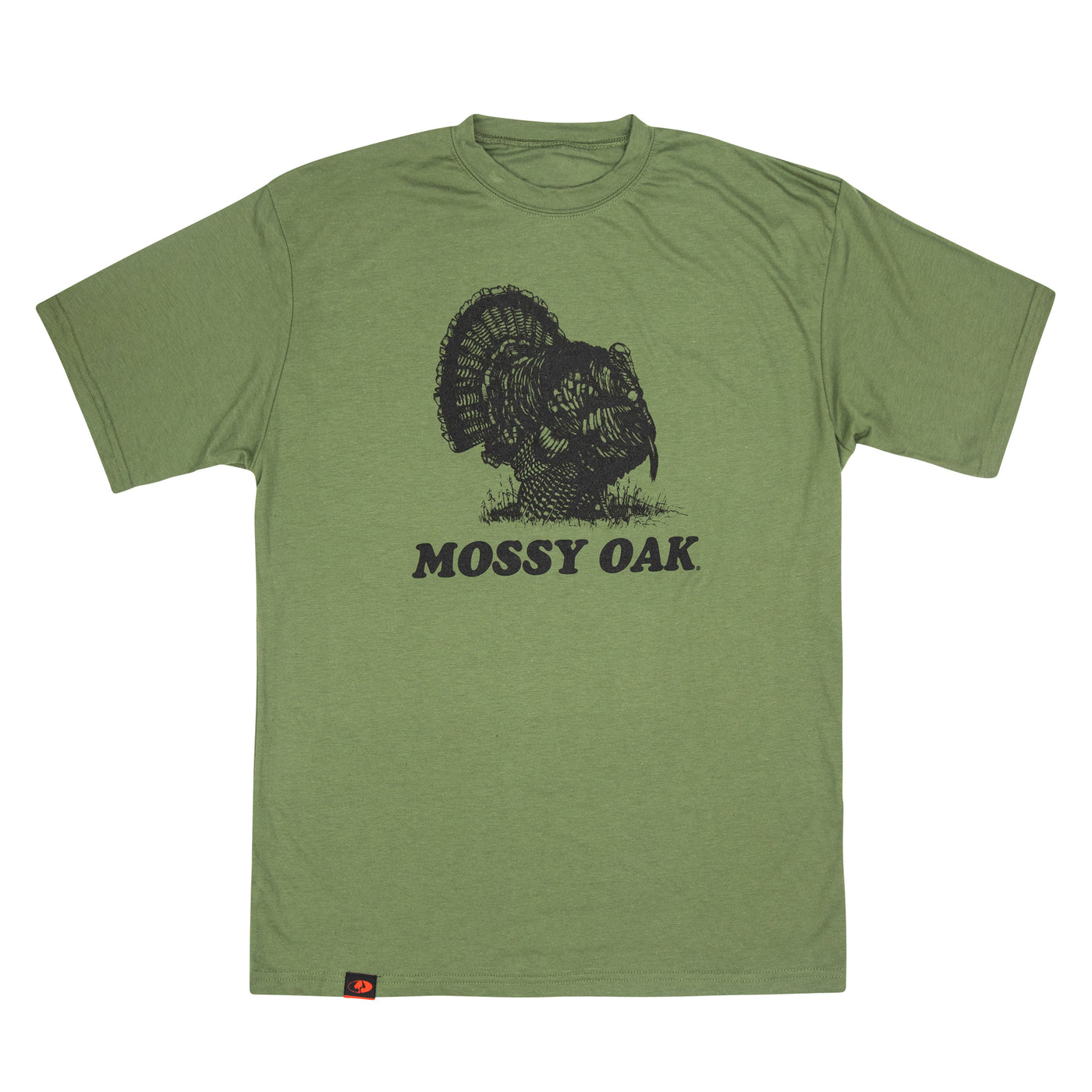 Mossy Oak Ryan Kirby Turkey Short Sleeve Tee Olive