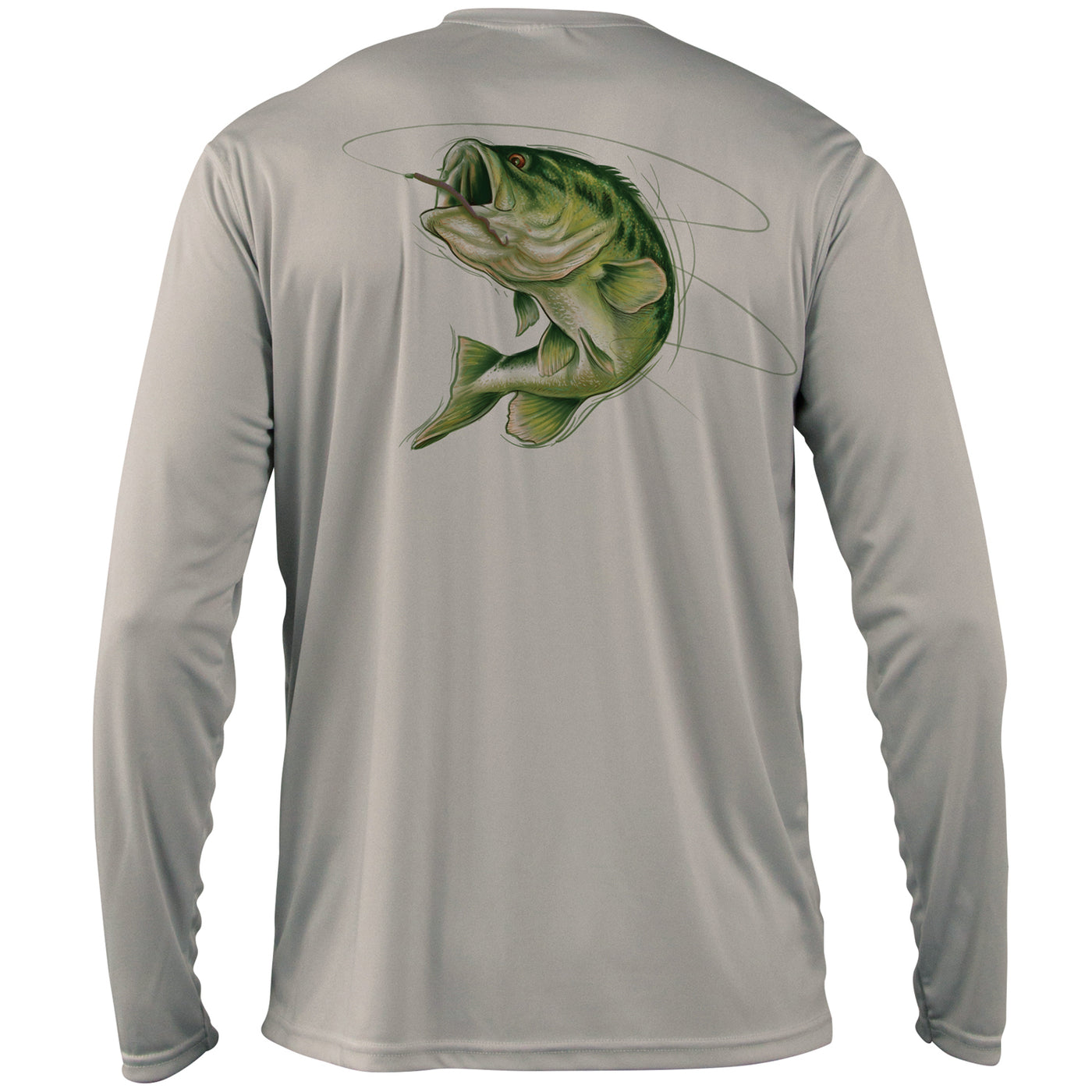 Mossy Oak Fishing Graphic Sun Protection Long Sleeve Shirt – The