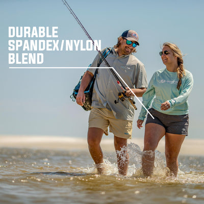 Mossy Oak Women's Swim & Fishing Shorts Durable Spandex/Nylon Blend