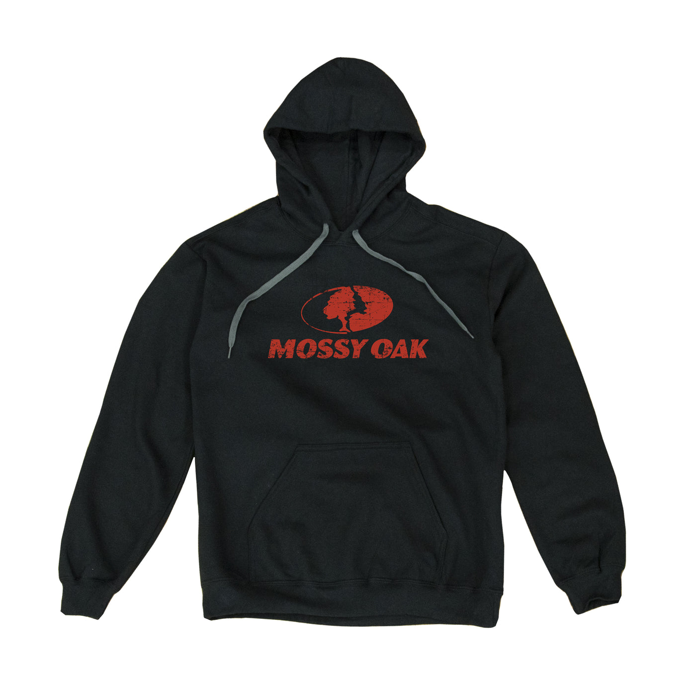 Mossy Oak Brand Hoodie Black Red
