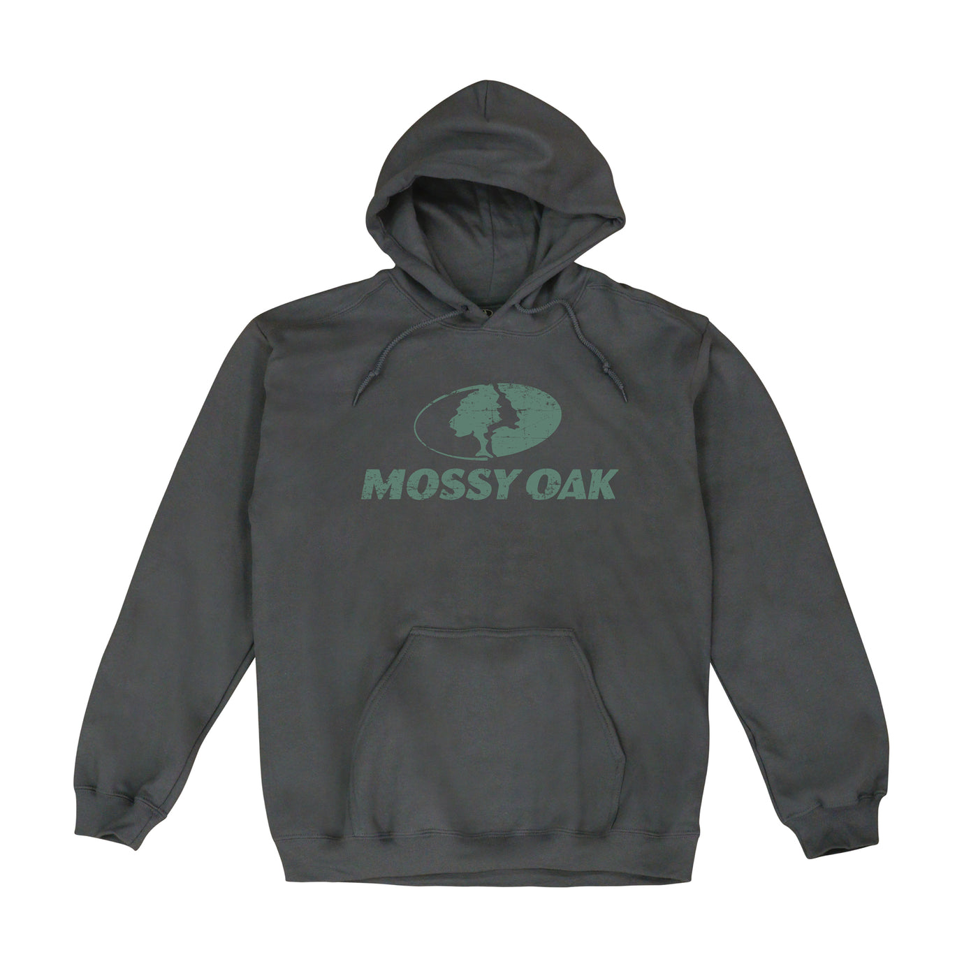 Mossy Oak Brand Hoodie Charcoal Green